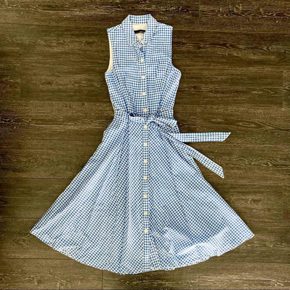 Chetta B Gingham Dress